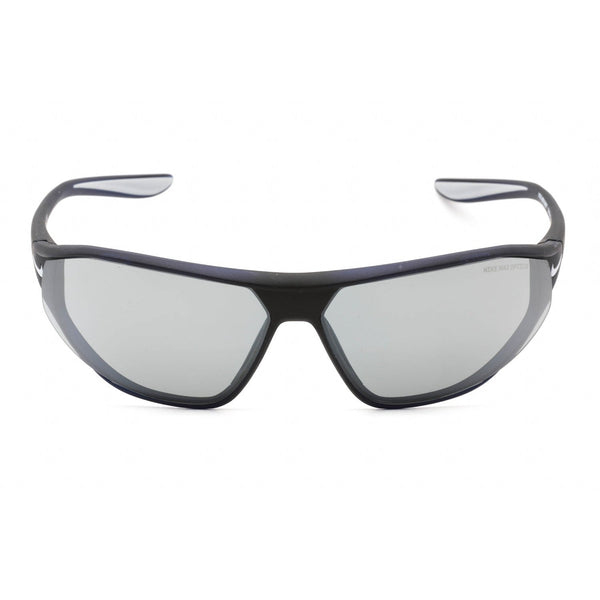 Nike NIKE AERO SWIFT DQ0803 Sunglasses Matte Midnight Navy / Grey/Silver Unisex-AmbrogioShoes