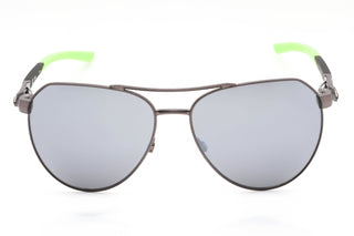 Nike NIKE CLUB NINE DQ0799 Sunglasses Satin Gunmetal / Grey Silver Unisex-AmbrogioShoes