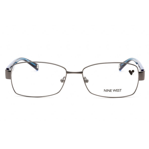 Nine West NW1021 Eyeglasses Dark Gunmetal / Clear Lens-AmbrogioShoes