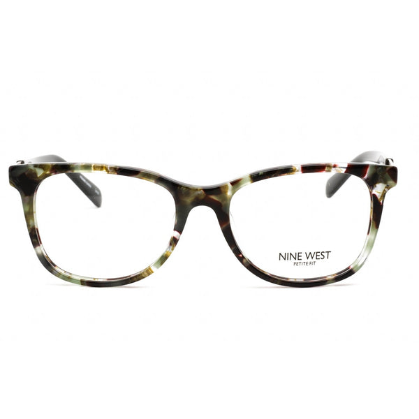 Nine West NW5186 Eyeglasses Green Pearlised Tortoise / Clear Lens-AmbrogioShoes