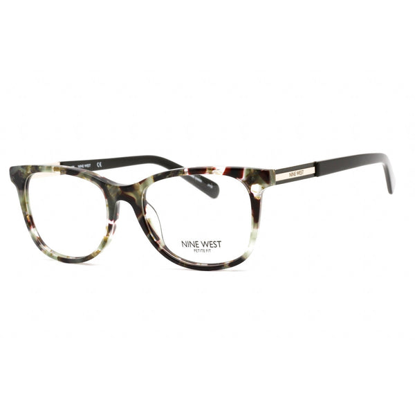 Nine West NW5186 Eyeglasses Green Pearlised Tortoise / Clear Lens-AmbrogioShoes