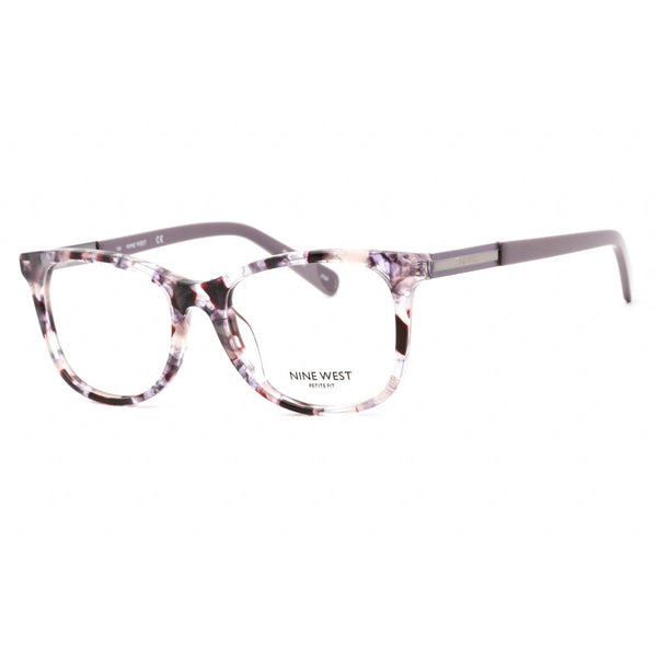 Nine West NW5186 Eyeglasses PURPLE PEARLIZED TORTOISE/Clear demo lens-AmbrogioShoes