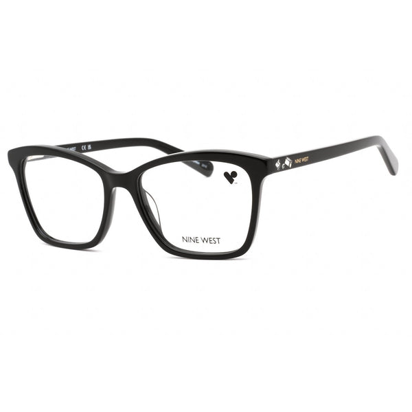 Nine West NW5188 Eyeglasses BLACK/Clear demo lens-AmbrogioShoes