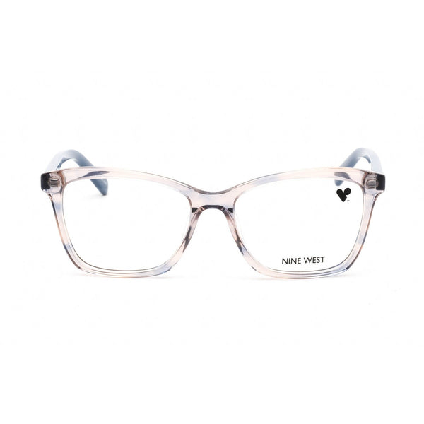Nine West NW5188 Eyeglasses Nude Blue Horn / Clear Lens-AmbrogioShoes