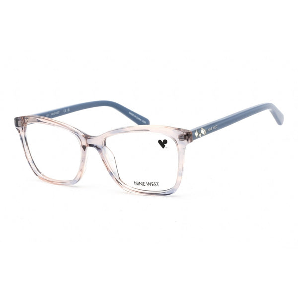 Nine West NW5188 Eyeglasses Nude Blue Horn / Clear Lens-AmbrogioShoes