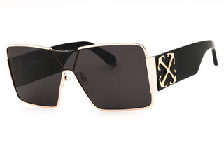 Off White ASPEN Metal Shield Unisex's Sunglasses-AmbrogioShoes