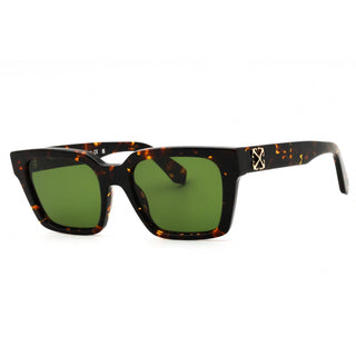 Off White BRANSON plastic Rectangular Unisex's Sunglasses-AmbrogioShoes