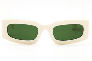 Off White CARY acetate Rectangular Unisex's Sunglasses-AmbrogioShoes
