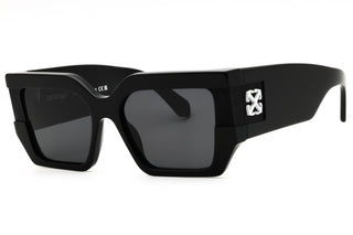 Off White DOVER plastic Rectangular Unisex's Sunglasses-AmbrogioShoes