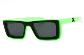 Off White JACOB plastic Rectangular Unisex's Sunglasses-AmbrogioShoes