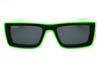 Off White JACOB plastic Rectangular Unisex's Sunglasses-AmbrogioShoes