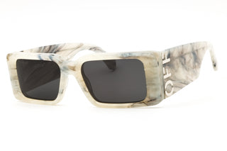 Off White MILANO plastic Rectangular Unisex's Sunglasses-AmbrogioShoes