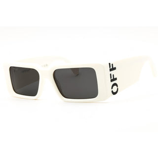 Off White MILANO plastic Rectangular Unisex's Sunglasses-AmbrogioShoes