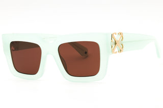 Off White MYSTIC plastic Rectangular Unisex's Sunglasses-AmbrogioShoes