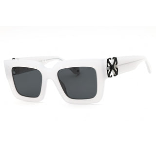 Off White MYSTIC plastic Rectangular Unisex's Sunglasses-AmbrogioShoes
