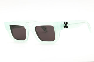 Off White SILVERSTONE plastic Rectangular Men's Sunglasses-AmbrogioShoes