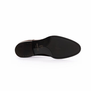 Pastori Afranius Men's Shoes Whiskey Calf-Skin Leather Monk-Strap (PAS1001)-AmbrogioShoes