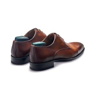 Pastori Hadrian Men's Shoes Brown Calf-Skin Leather Derby (PAS1011)-AmbrogioShoes