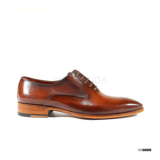 Paul Parkman 019 Mens Shoes Calf-Skin Leather Oxfords (PM1022)-AmbrogioShoes