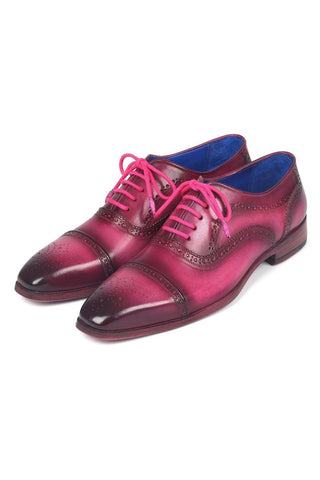 Paul Parkman 024 Leather Cap-Toe Oxford-AmbrogioShoes