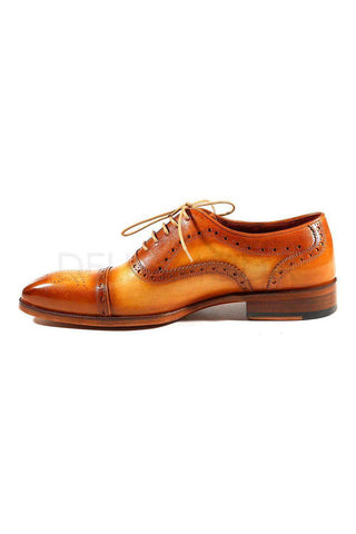 Paul Parkman 024 Leather Cap-Toe Oxford-AmbrogioShoes