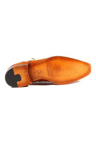 Paul Parkman 024 Leather Cap-Toe Oxford-AmbrogioShoes