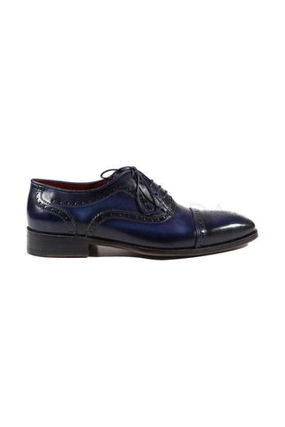 Paul Parkman 024 Leather Cap-Toe Oxford-AmbrogioShoes