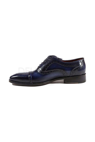 Paul Parkman 024 Leather Cap-Toe Oxford-AmbrogioShoes