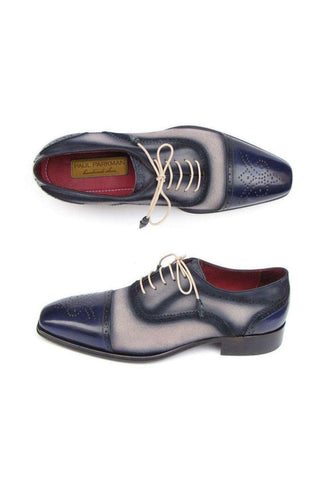 Paul Parkman 024 Leather Cap-Toe Oxford-AmbrogioShoes
