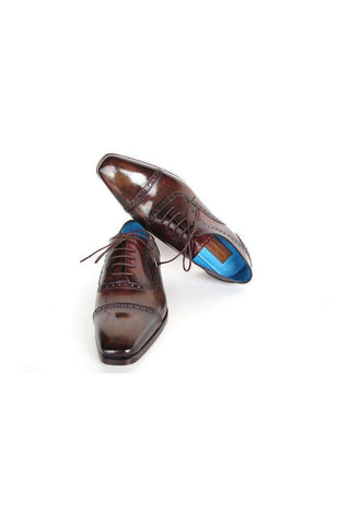 Paul Parkman 024 Leather Cap-Toe Oxford-AmbrogioShoes