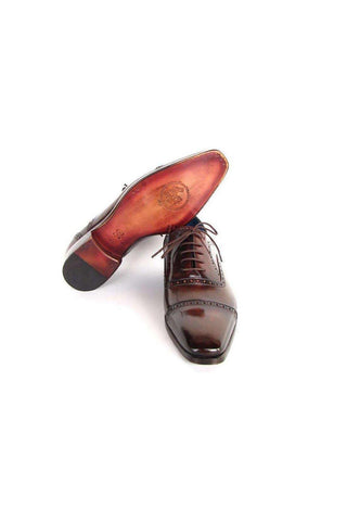 Paul Parkman 024 Leather Cap-Toe Oxford-AmbrogioShoes