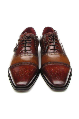 Paul Parkman 024 Leather Cap-Toe Oxford-AmbrogioShoes