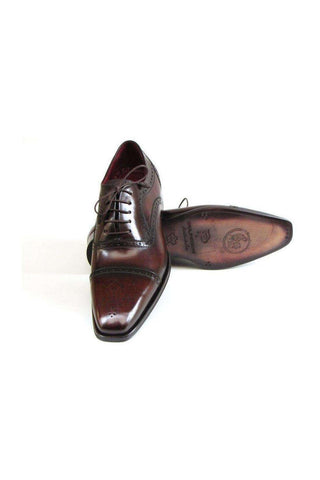 Paul Parkman 024 Leather Cap-Toe Oxford-AmbrogioShoes