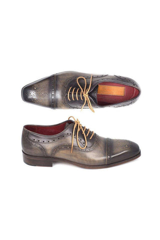 Paul Parkman 024 Leather Cap-Toe Oxford-AmbrogioShoes