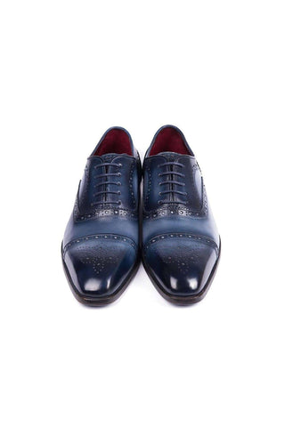 Paul Parkman 024 Leather Cap-Toe Oxford-AmbrogioShoes