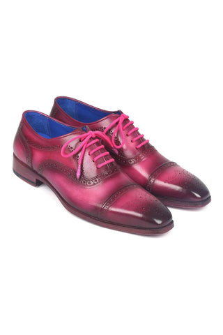 Paul Parkman 024 Leather Cap-Toe Oxford-AmbrogioShoes