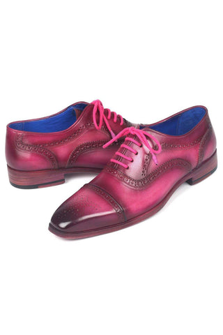 Paul Parkman 024 Leather Cap-Toe Oxford-AmbrogioShoes