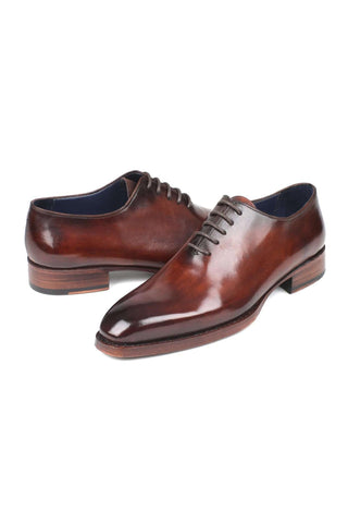 Paul Parkman 044 Calf-Skin Leather Whole-Cut Oxfords (PM6394)-AmbrogioShoes