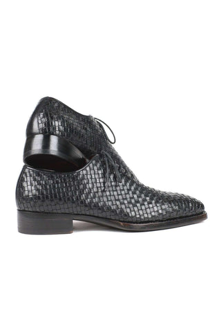 Paul Parkman 044 Woven Leather Goodyear Welted Oxfords (PM6447)