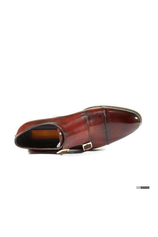 Paul Parkman 045 Calf-Skin Leather Double Monk-Straps (PM6158)-AmbrogioShoes