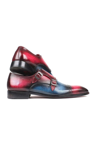 Paul Parkman 045 Calf-Skin Leather Double Monk-Straps (PM6158)-AmbrogioShoes
