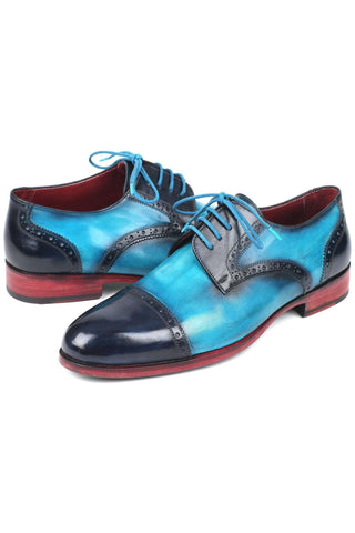 Paul Parkman 046 Calf-Skin Leather Cap-Toe Derby (PM5851)-AmbrogioShoes