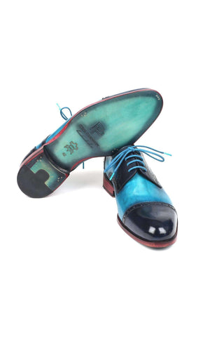 Paul Parkman 046 Calf-Skin Leather Cap-Toe Derby (PM5851)-AmbrogioShoes