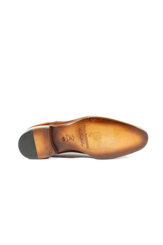 Paul Parkman 074 Mens's Shoes Calf-Skin Leather Cap-Toe Oxfords (PM4028)-AmbrogioShoes