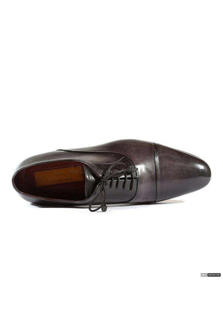 Paul Parkman 074 Mens's Shoes Calf-Skin Leather Cap-Toe Oxfords (PM4028)-AmbrogioShoes