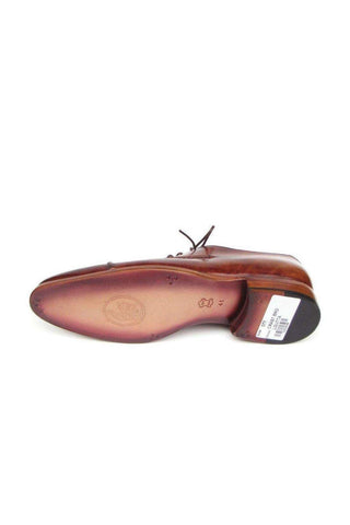 Paul Parkman 077 Men's Calf-Skin Leather Cap-Toe Oxfords (PM6164)-AmbrogioShoes