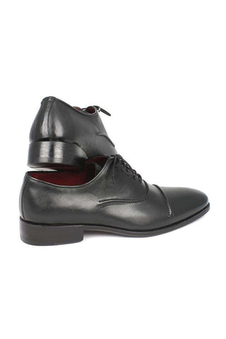 Paul Parkman 077 Men's Calf-Skin Leather Cap-Toe Oxfords (PM6164)-AmbrogioShoes