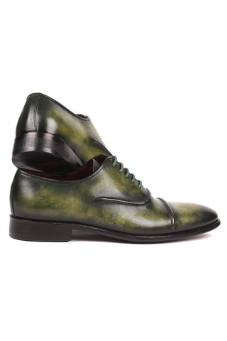 Paul Parkman 077 Men's Calf-Skin Leather Cap-Toe Oxfords (PM6164)-AmbrogioShoes