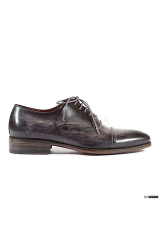 Paul Parkman 077 Men's Leather Cap-Toe Oxfords (PM6164)-AmbrogioShoes