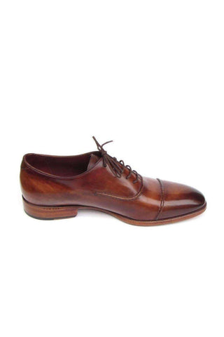 Paul Parkman 077 Men's Leather Cap-Toe Oxfords (PM6164)-AmbrogioShoes